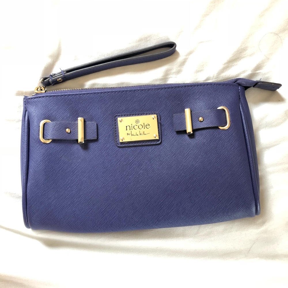 Blue Women’s Clutch/Wristlet
